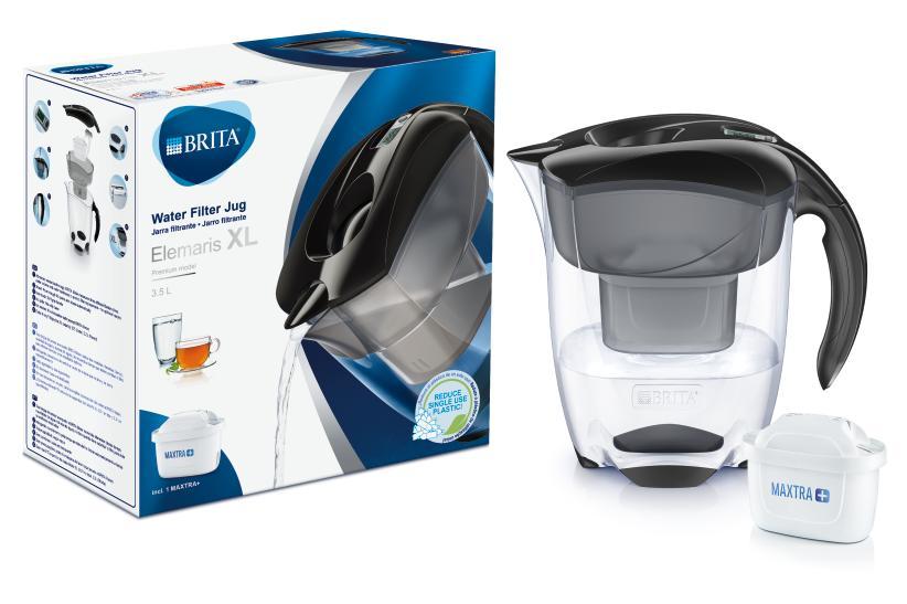 Фильтр-кувшин Brita Elemaris 3.5 л Meter черный