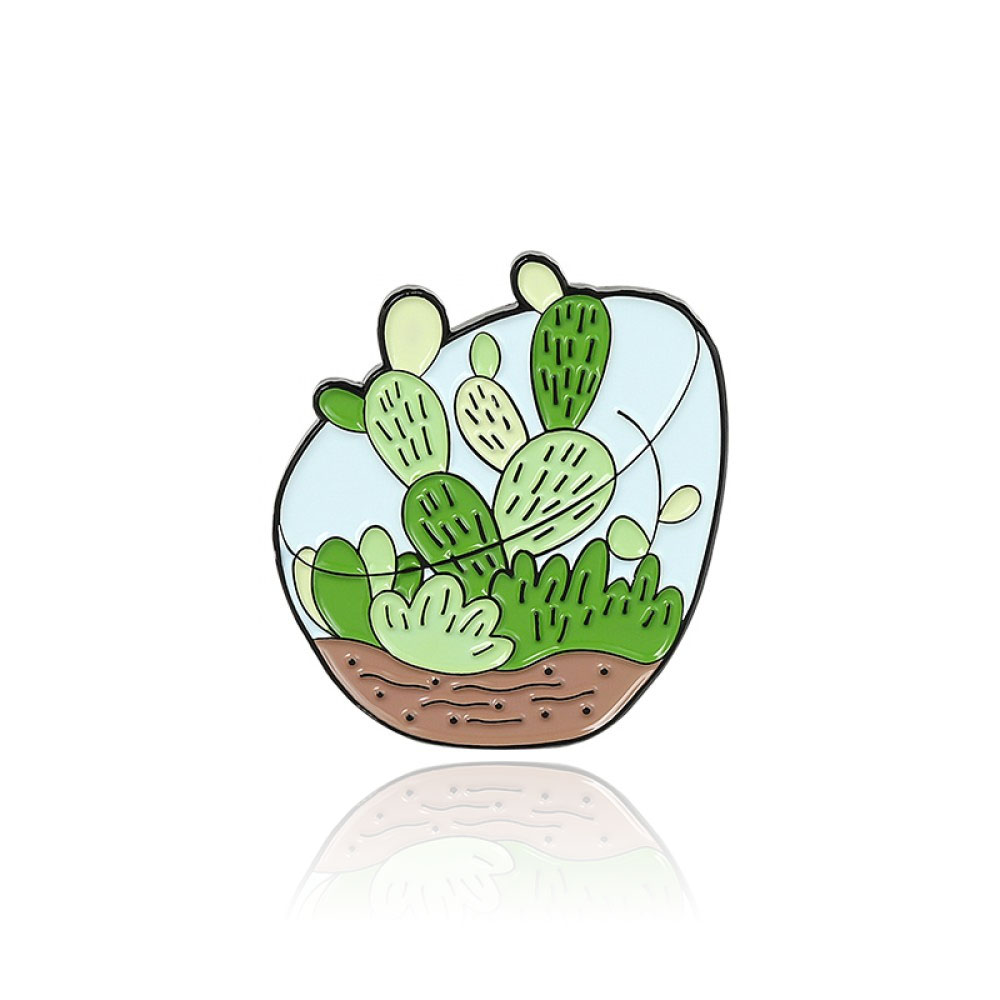 Значок BROCHE Кактусы зелёный BRGV111629