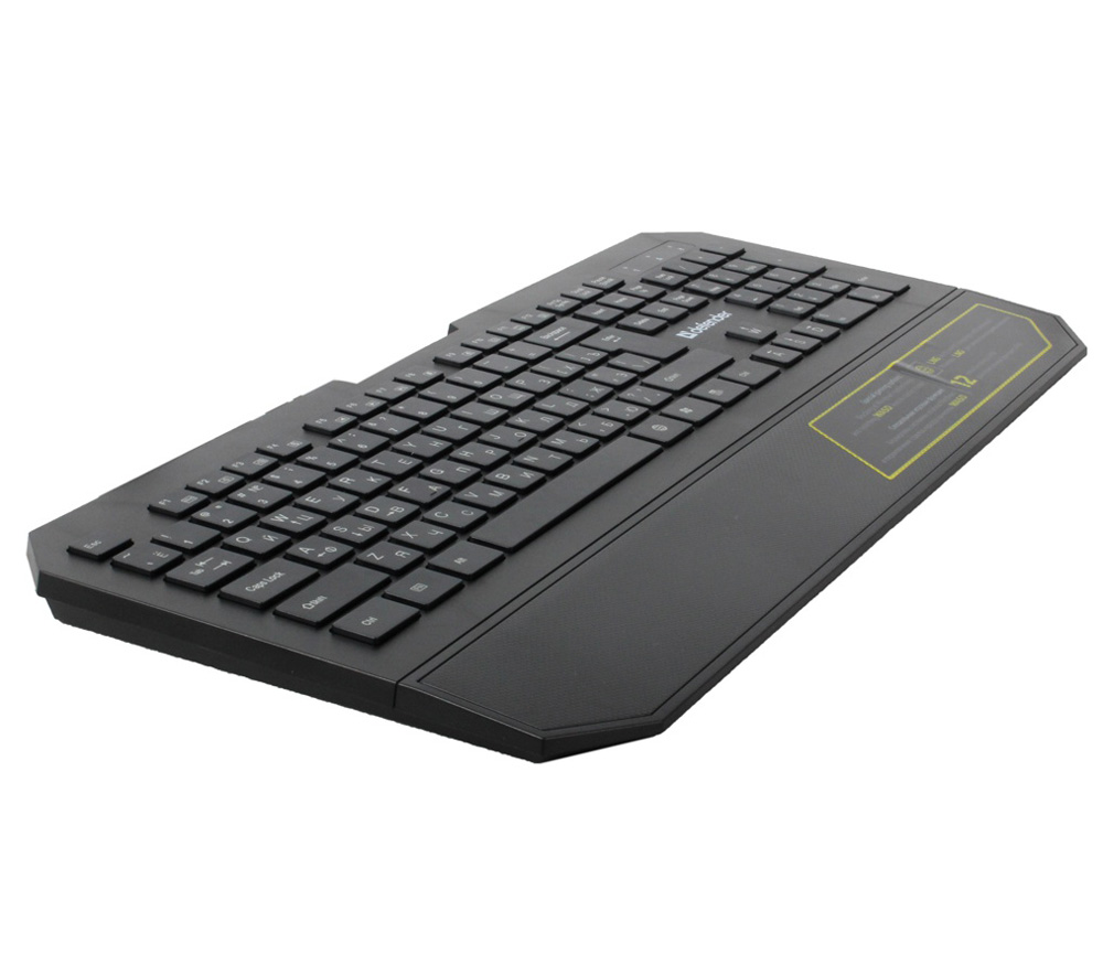 Клавіатура провідна Defender Oscar SM-600 Pro USB (45602) (F00159430)