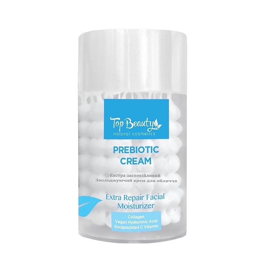Крем для обличчя зволожуючий з пребіотиком Top Beauty Prebiotic Cream 100 мл (8681769000016)