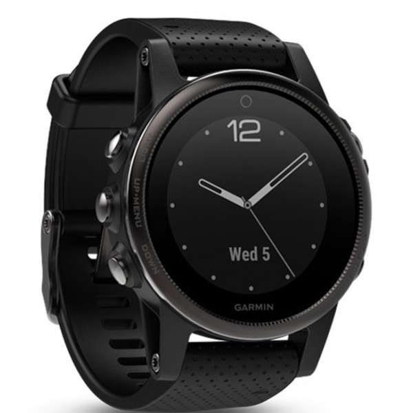 Спортивные часы Garmin Fenix 5S Sapphire with Black Band 010-01685-11 (F00153471)