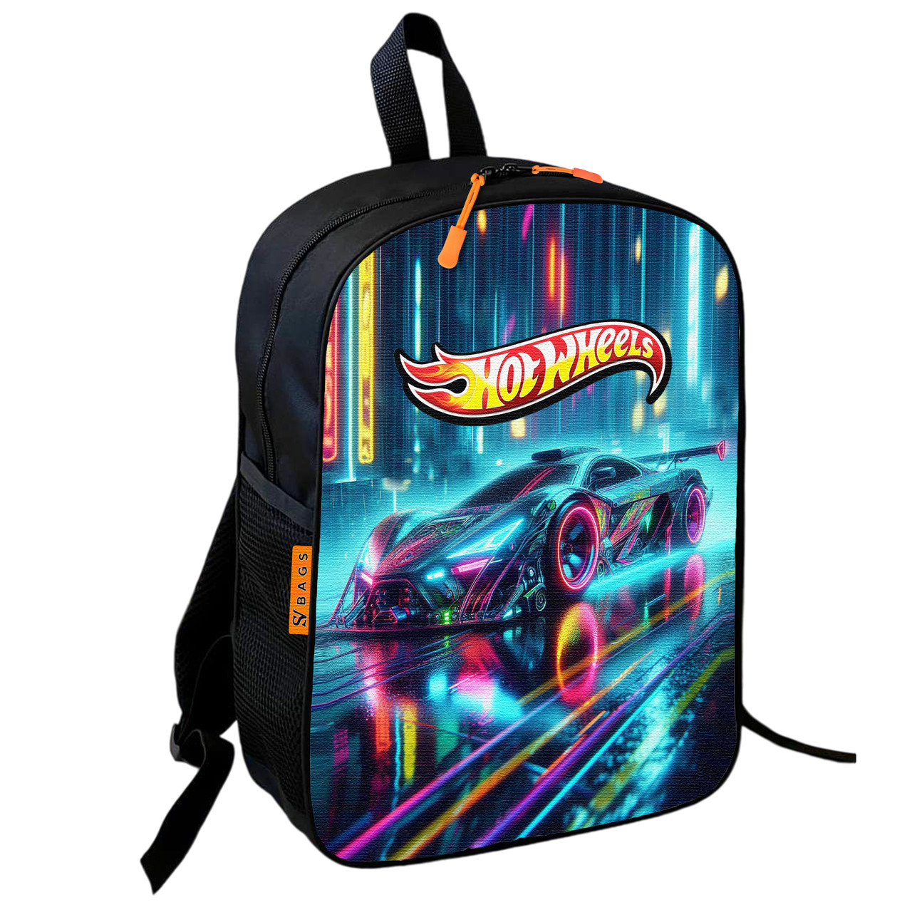 Дитячий шкільний рюкзак Hot Wheels 36×27×13 см, водонепроникний, різнокольоровий — арт. 2551263522