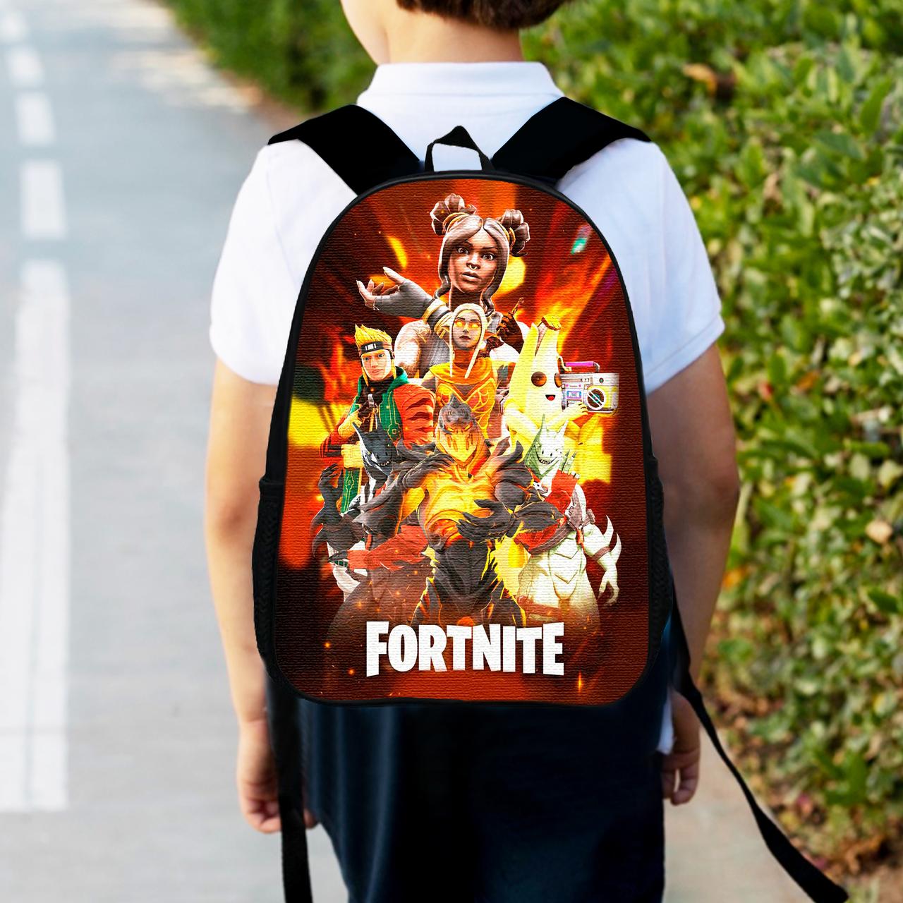 Дитячий рюкзак Fortnite 34×27×13 см, водонепроникний, багатоколірний