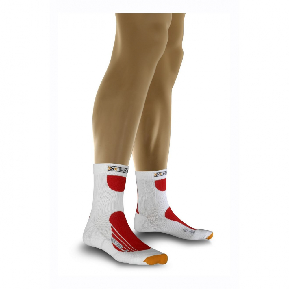 Шкарпетки X-Socks Skating Pro 35-38 Білий/Червоний (1068-X20301 35-38)