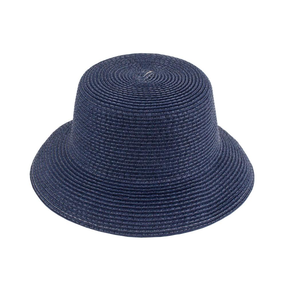 Шляпа соломенная летняя Summer hat Чарли 54-56 Синий (17498)