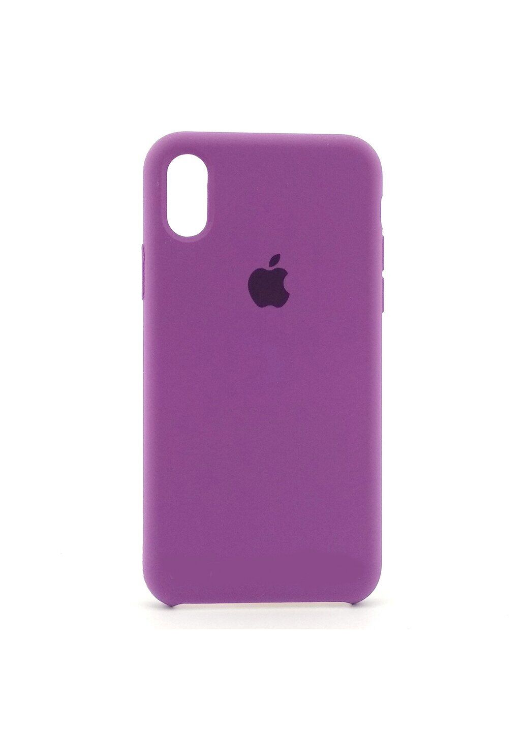 Чохол силіконовий soft-touch RCI Silicone case для iPhone Xr фіолетовий Purple