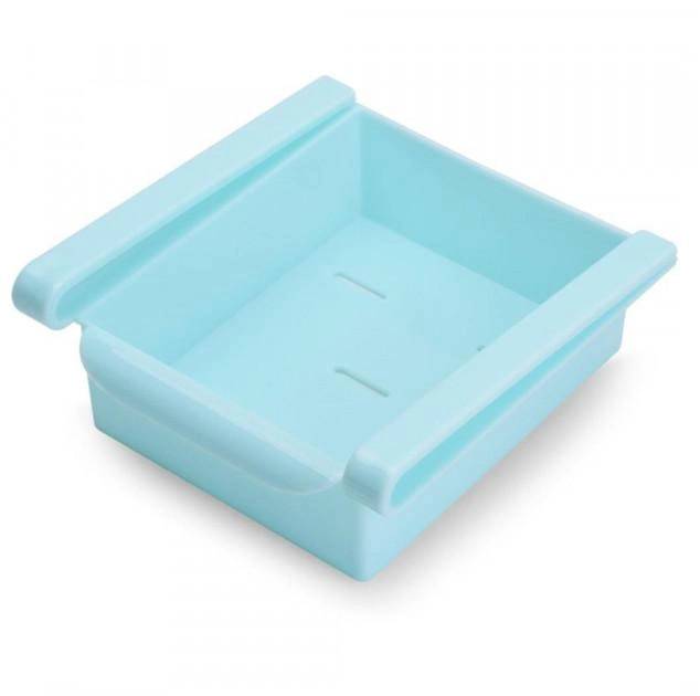 Органайзер-полиця для холодильника Stenson 15,5*15*6,5 блакитна 01249