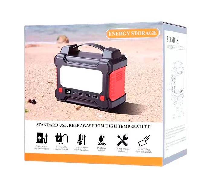 Портативная зарядная станция Remax RPP-325 Tank Series 150W 36000mAh Black-Red