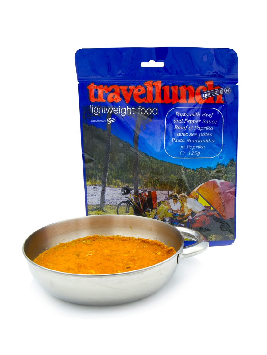 Паста Travellunch с говядиной в соусе 125 г 1 порция (1004-50139)