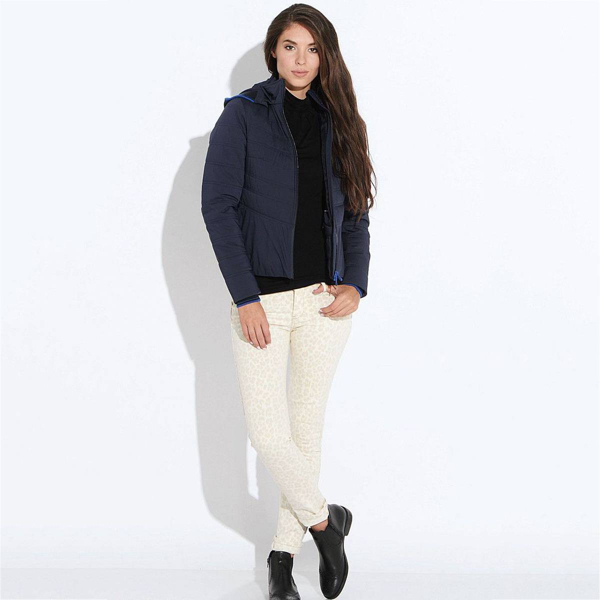 Пальто Geox W5420L DARK NAVY 42 Темно-синій (W5420LDKNV)