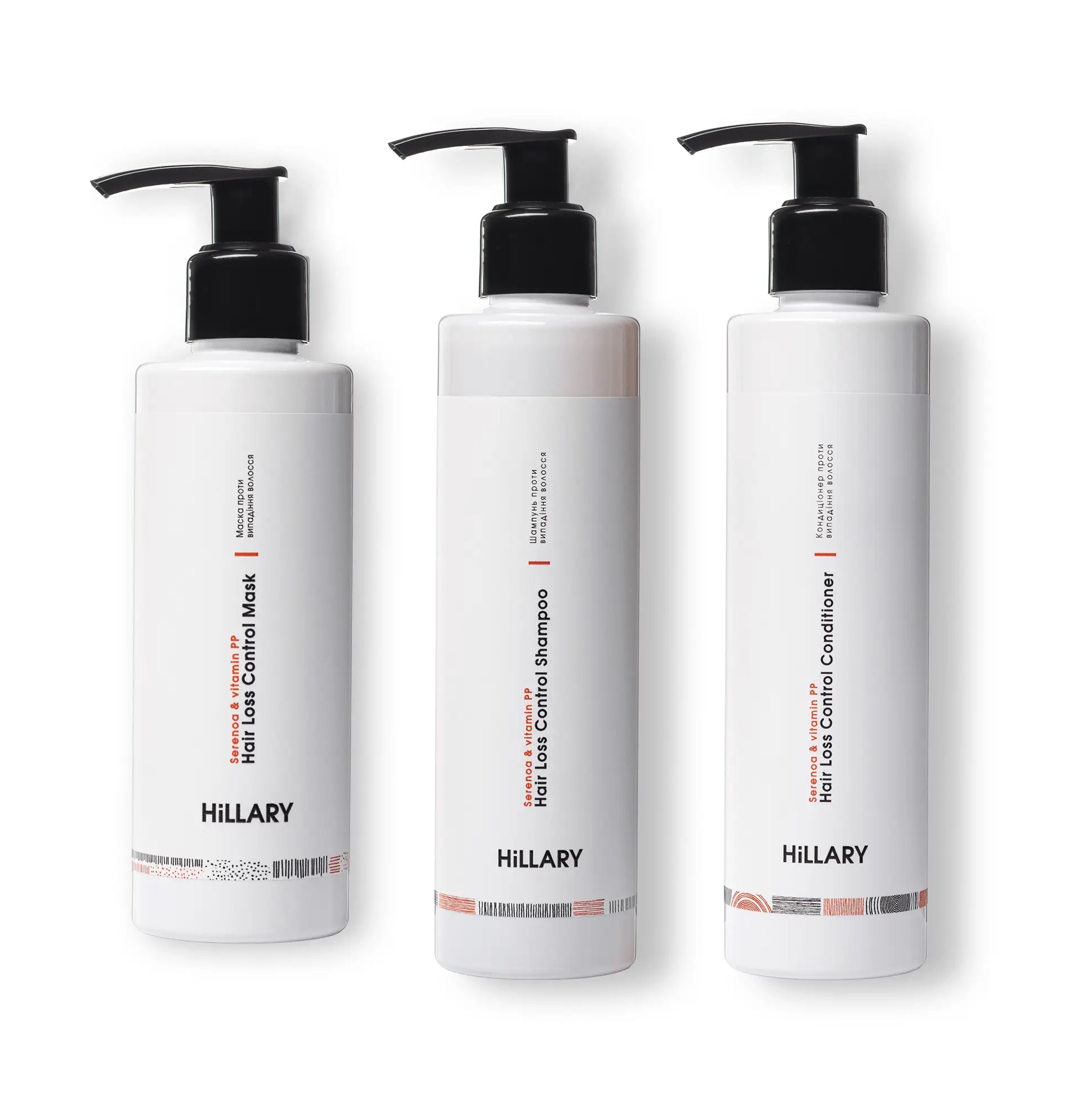 Комплекс против выпадения волос Serenoa & РР Hair Loss Control Hillary 700 мл