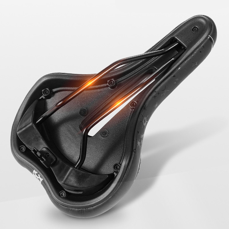 Cедло для велосипеда West Biking YP0801128 27х17 см Black 13350-85818