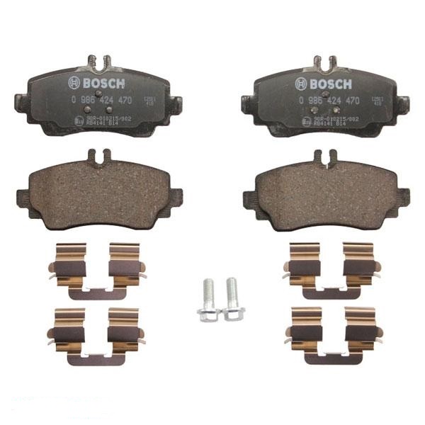 Гальмівні колодки Bosch передні дискові MB A140,A160CDI -04 0986424470