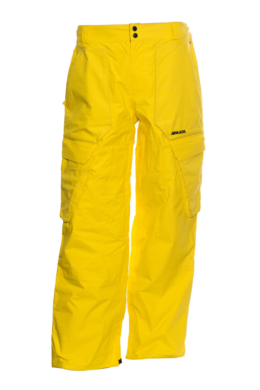 Чоловічі гірськолижні штани Armada Delusion Pant L Yellow (hub_fuLz88431)