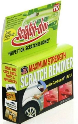 Полироль VigohA SCRATCH-DINI на автомобиле