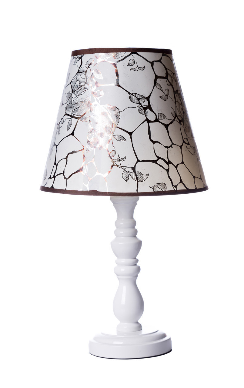 Лампа настольная с абажуром Sunlight ST1280 Белый (8041)