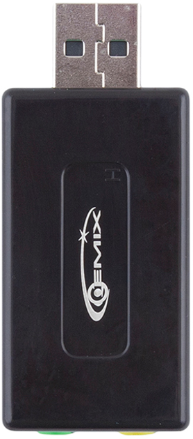 Звуковая карта Atcom 7.1 USB QTS-007 Black (16160-hbr)