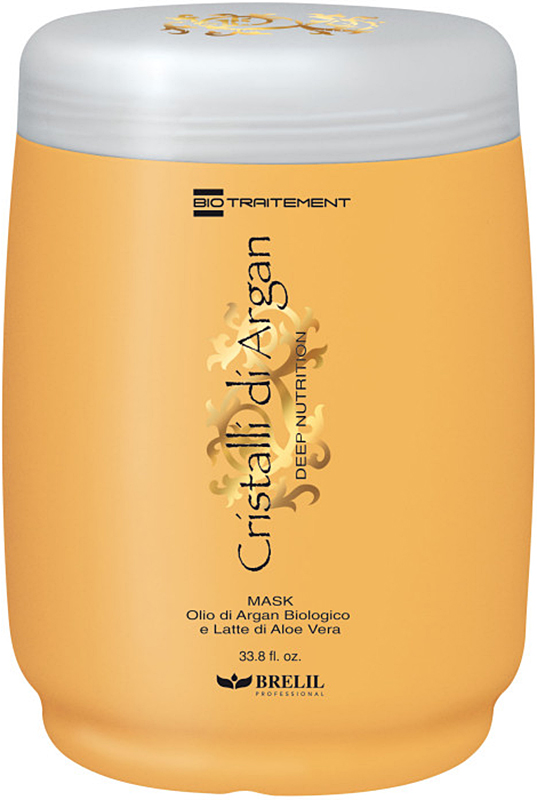 Маска для глубокого восстановления Brelil Deep Nutrition Mask Cristalli Di Argan 1000 мл (54847)