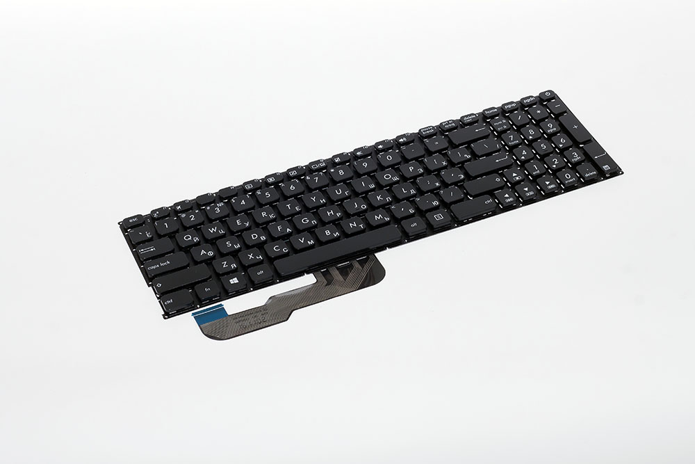 Клавіатура для ноутбука Asus X541/Black RU без рамки (A1578)