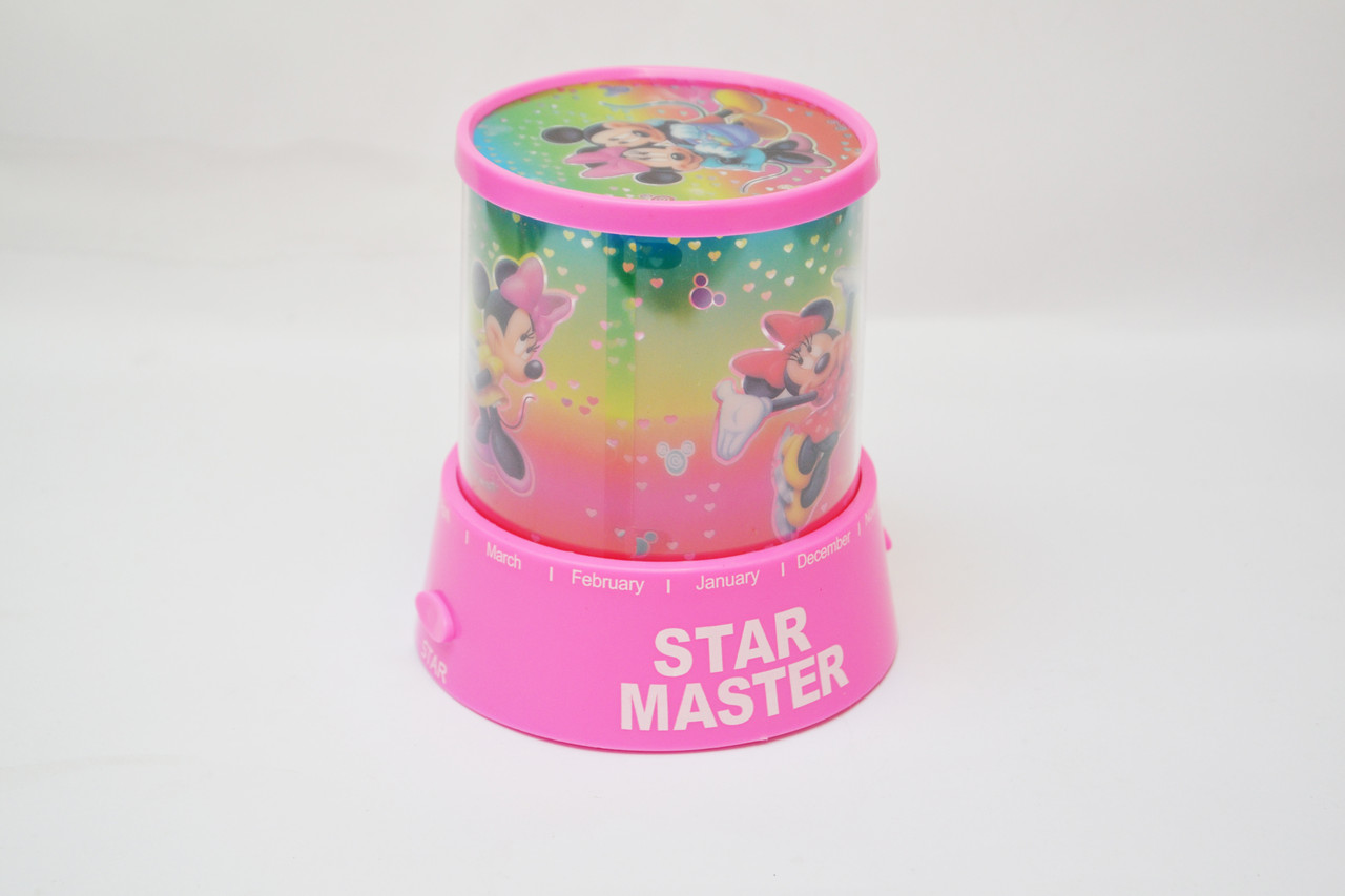 Проектор звездного неба Star Master Мики Маус Розовый (1134)