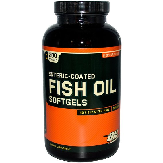 Омега для спорта Optimum Nutrition Fish Oil Softgels 200 Softgels