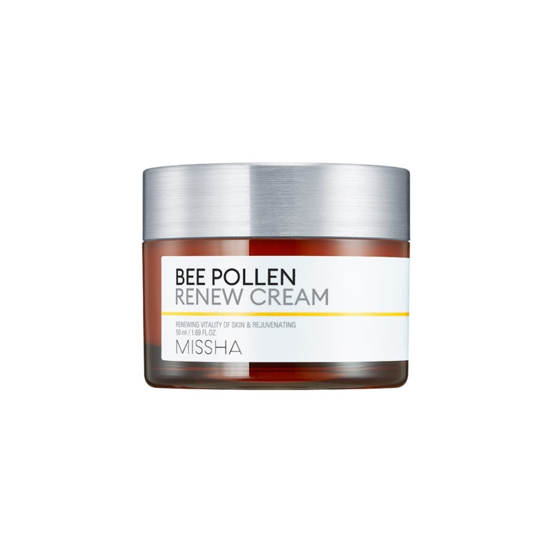 Крем для обличчя з екстрактом бджолиного пилку MISSHA Bee Pollen Renew Cream 50 мл (8809581450936)