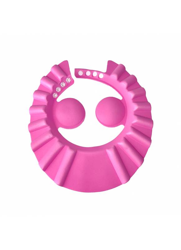 Козирок для купання малюка Baby Comfort рожевий