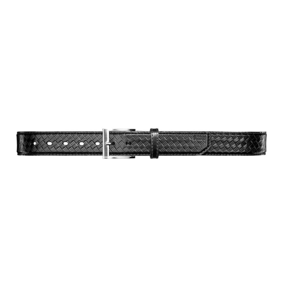 Ремінь 5.11 Tactical Basketweave leather belt 1.5 Black S Чорний (59503)