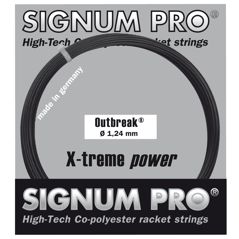 Тенісні струни Signum Pro Outbreak 12,2m Товщина: 1.24mm