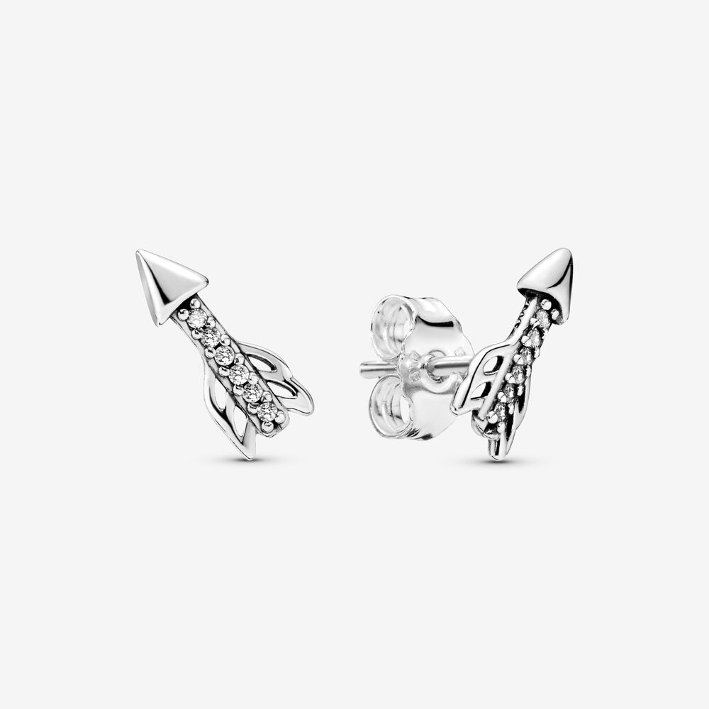 Срібні сережки No Brand Сяючі стріли 297828CZ (1713073643)