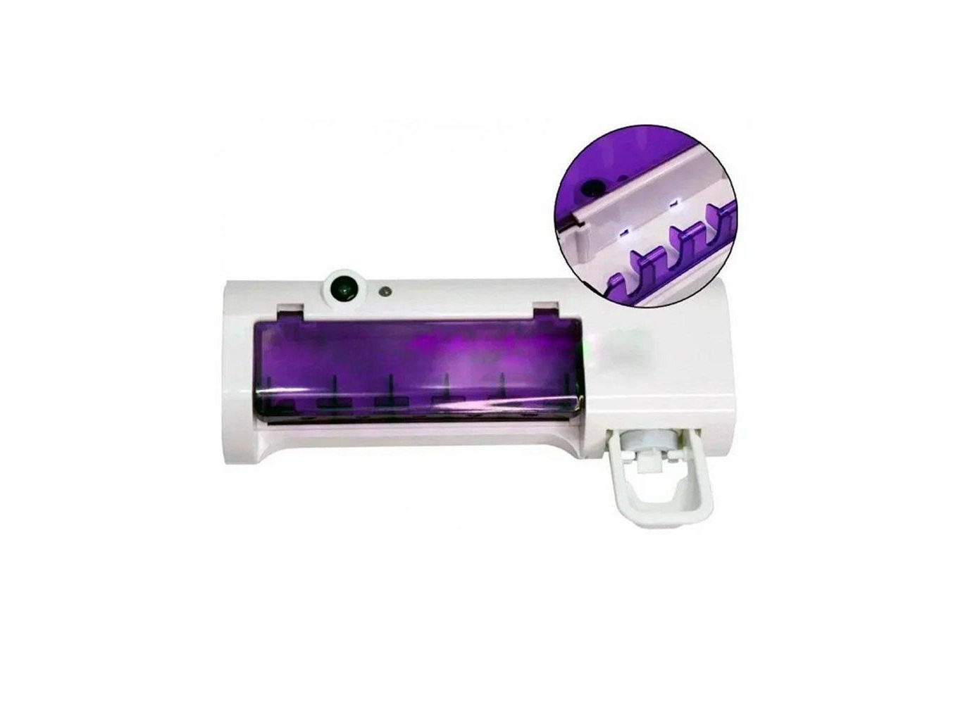 Диспенсер для зубной пасты и щеток Toothbrush sterilizer 7710