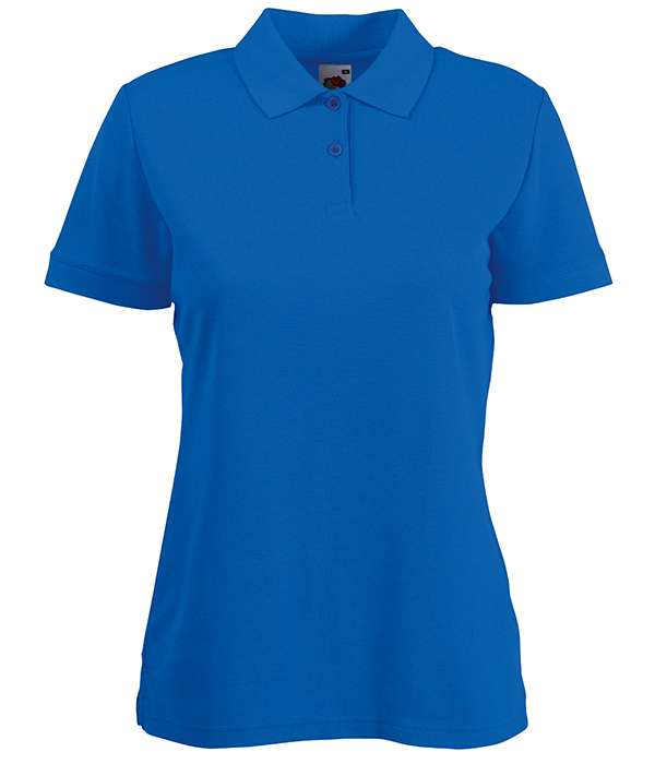 Поло Fruit of the loom 65/35 Polo Lady-Fit XL Синий (63-212-0)
