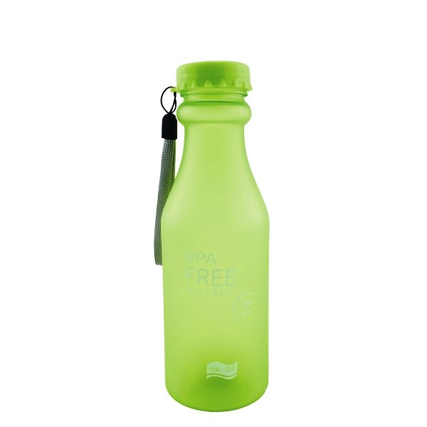 Пляшка для води BPA Free 550 мл матова Зелена (715814321V)