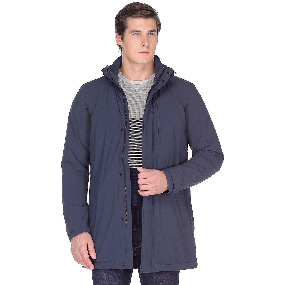 Куртка чоловіча Geox M7429G DARK NAVY 48 Темно-синій (M7429GDKNV)