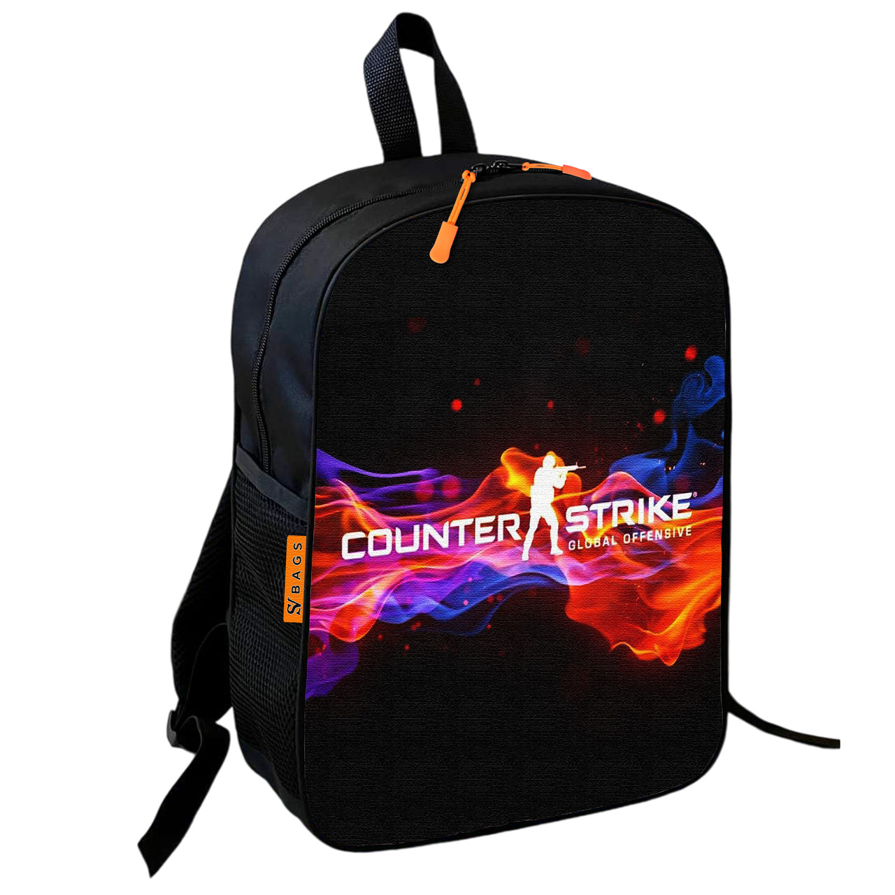 Дитячий шкільний рюкзак CS:GO Counter-Strike 36х27х13 см, водонепроникний