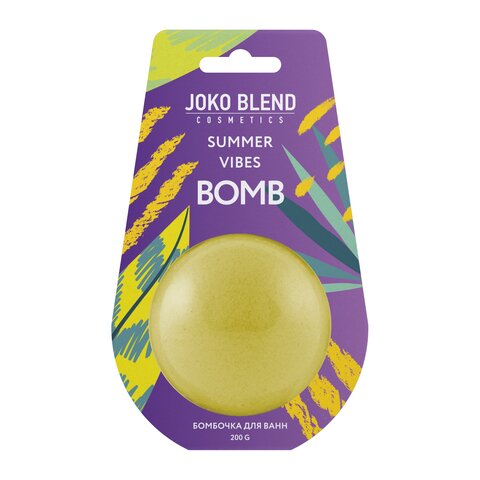 Бомбочка-гейзер для ванни Joko Blend Summer Vibes 200 г 4823099501779