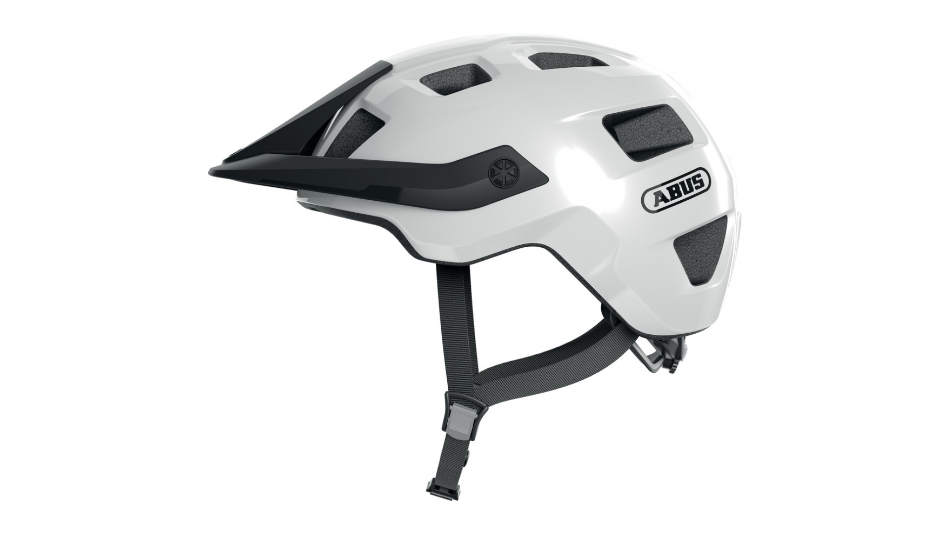 Шлем велосипедный ABUS MOTRIP M 54-58 Shiny White