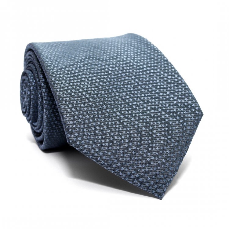 Краватка C&A Чоловічий Блідо Синій З Блакитними Точками CA-4104