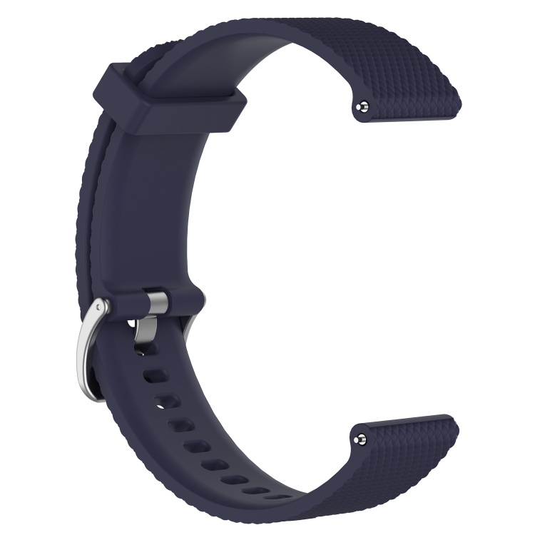 Ремінець силіконовий 20мм Samsung Galaxy Watch 42 | 3 41 мм | Active | Active 2 BeWatch GT Темно-синій (1011489)