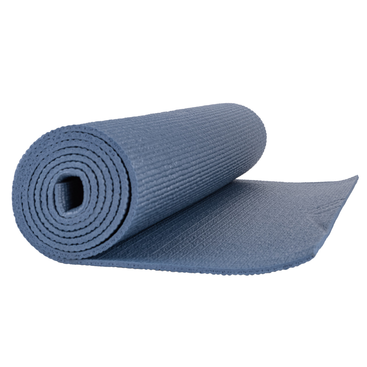 Килимок для йоги та фітнесу PowerPlay 4010 PVC Yoga Mat 173x61x0.6 см Синій