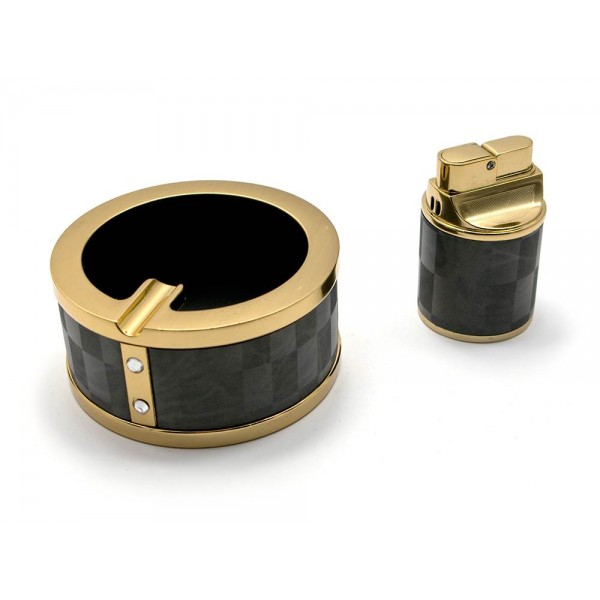 Пепепельница с зажигалкой (17Х12Х5 См) 25489