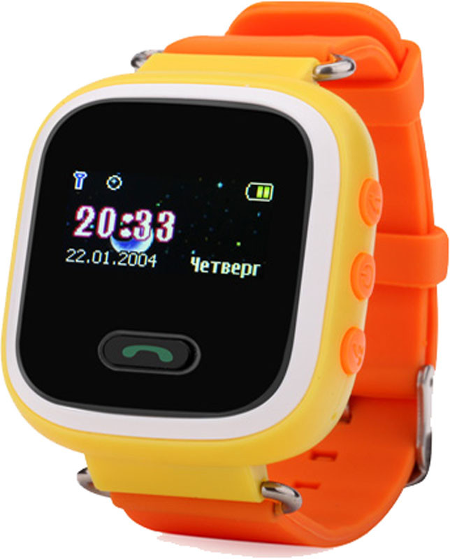 Детские смарт-часы Smart Watch Q60 Оранжевые (14-SBW-Q60-03)