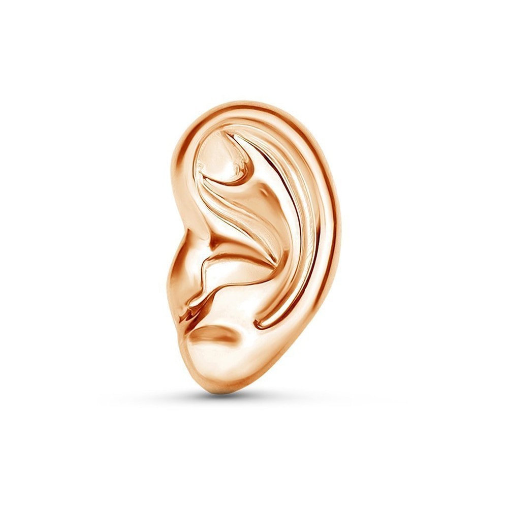 Значок BROCHE Ухо золотистый BRGV112956