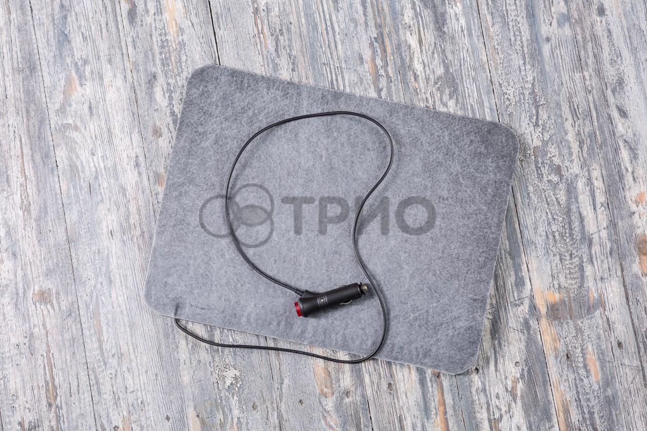 Електрична грілка для ніг в авто Trio 32х42 см Сіра (iz00310)