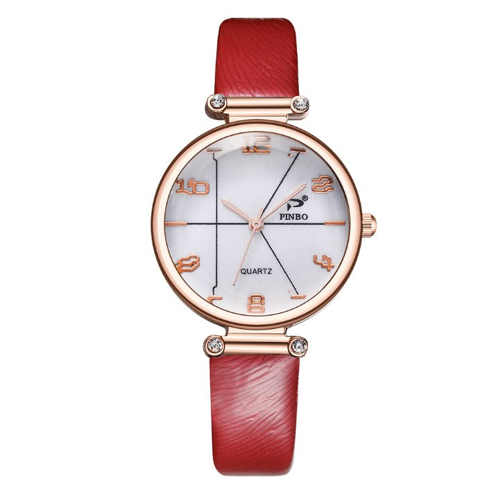Наручные часы женские Polaris red (hub_xgikr3)