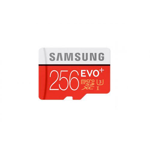 Флешка карта пам'яті Samsung EVO MicroSDXC UHS-I U3 256GB сlass10 з SD адаптером (007191)