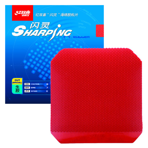 Накладка DHS Sharping - Mid 2.2 мм Красный