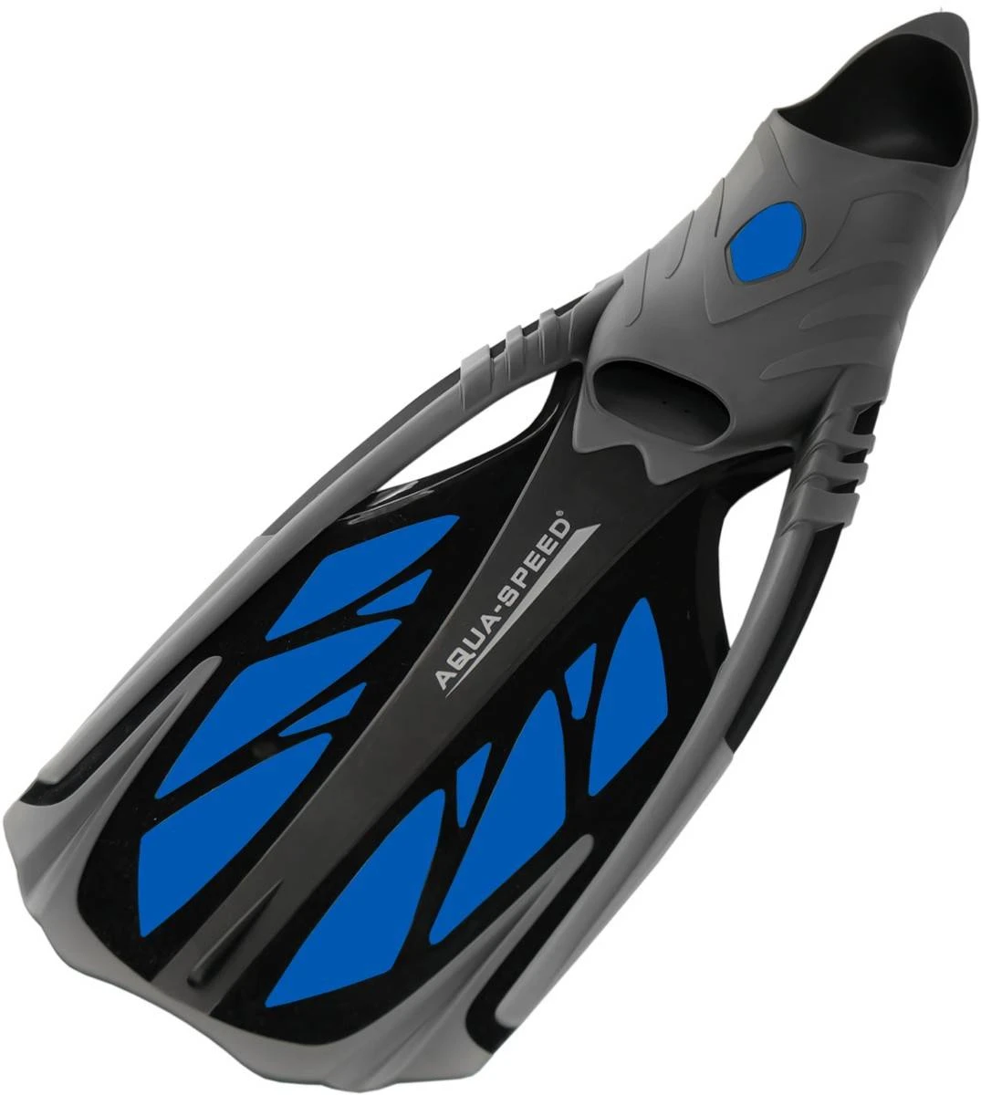 Ласты Aqua Speed INOX 5114 (553-11) 40-41 Сине-черный с серым (5908217651143)