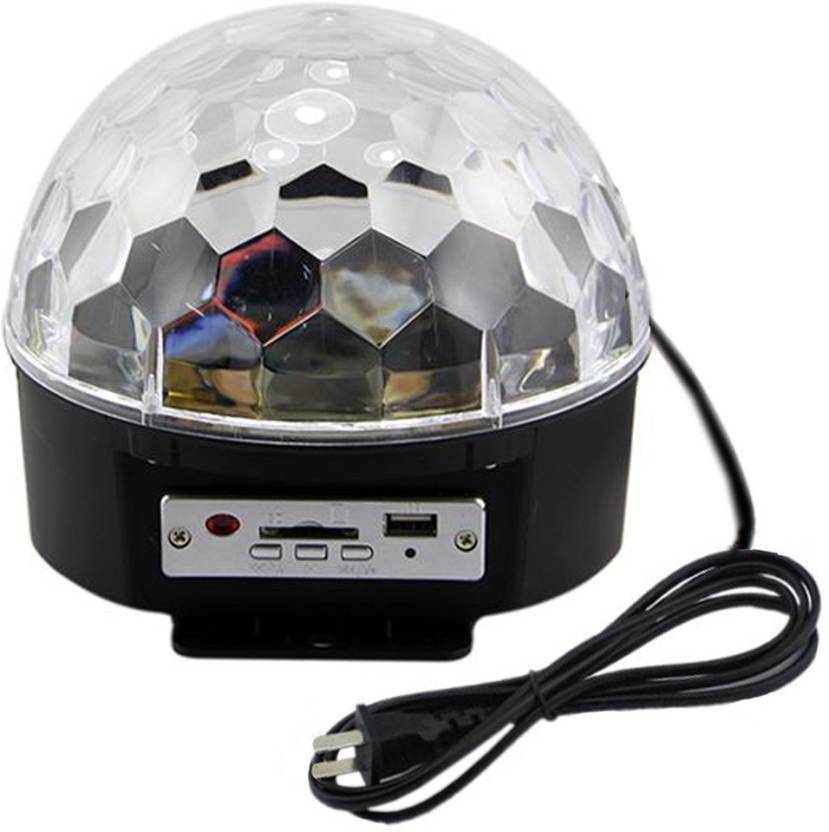 Диско шар світломузика Magic Ball Light Чорний (hub_np2_1181)