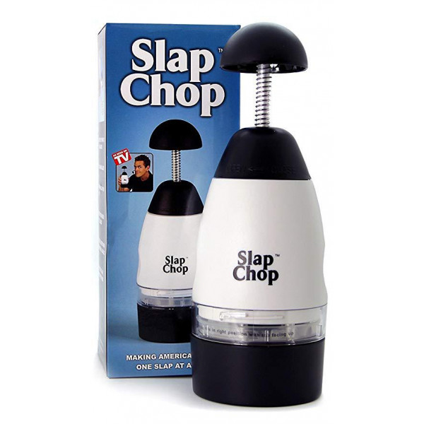 Подрібнювач KeA Slap Chop Чорно-білий